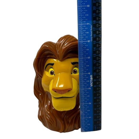Disney Ringling Bros Barnum Bailey The Lion King Adult Simba Plastic Mug Cup Lid - Picture 10 of 13